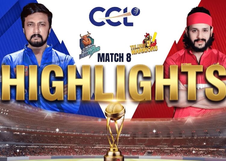 Karnataka Bulldozers vs Telugu Warriors Highlights | CCL 2026 – Match 8 | Watch Full on JioHotstar