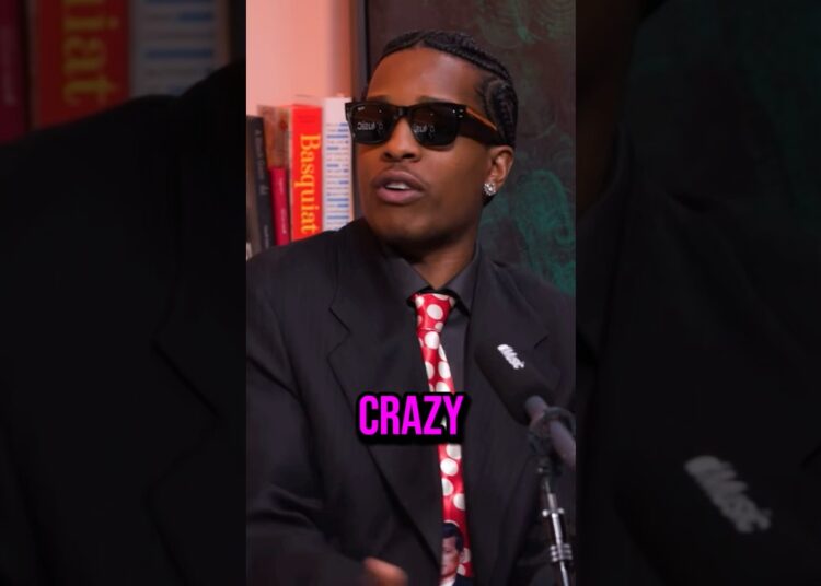 A$AP Rocky talks about ARTISTS coming out with music 😱 #shorts