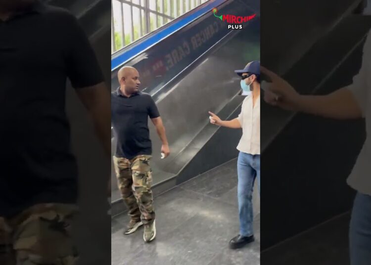 Guess Which Celebrity Is Travelling by Metro? 👀🚇 #celebrity #mirchiplus #viralvideo