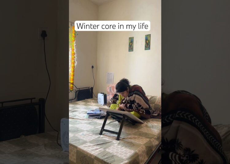 Winter core in my life 😁☃️#relatable #art #shorts #treanding #artist #shortfeed