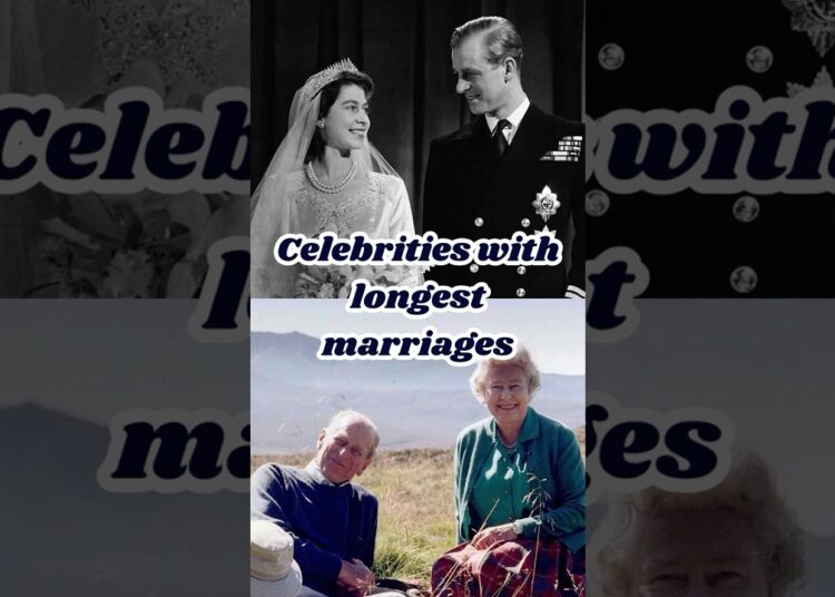 From Hollywood to Royalty: The Longest Celebrity Marriages #nostalgicbabe