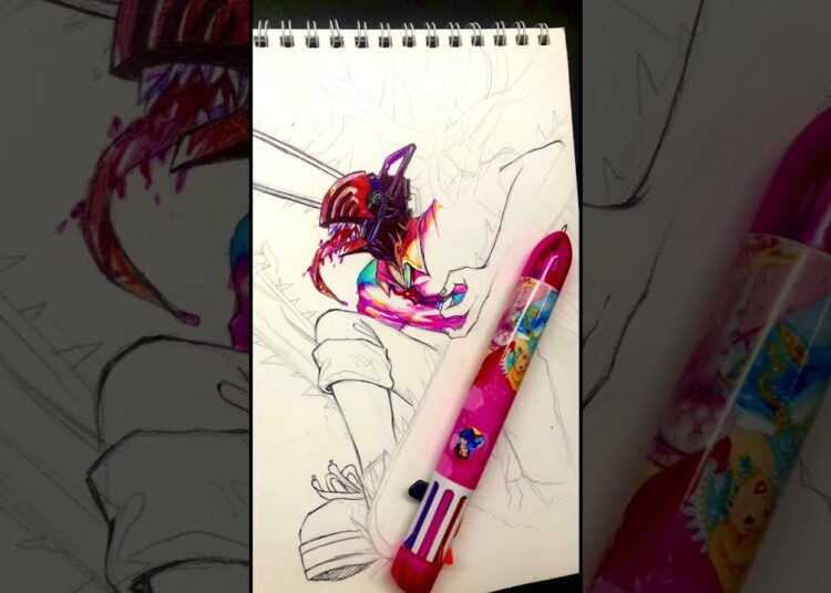 Subscribe to see the full result 😭(part1)#art #チェンソーマン #fypシ#viral