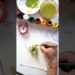 Half Real, Half Painting Grapes 🍇🎨|#grape #fruitart #artbox #art #shorts #trending