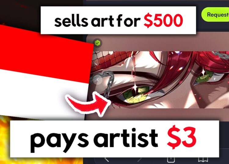 There Is A MASSIVE Black Market Exploiting Artists…