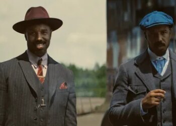 Michael B. Jordan as Stack and Smoke in "Sinners."