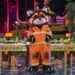 masked singer red panda performing
