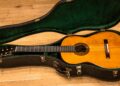 Photo of the Manuel Ramirez guitar from the Sheldon Urlik $1.4 million donation