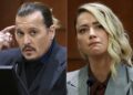 “What has happened to me is an amplified version of what a lot of women live through,” actor Amber Heard, right, says of her yearslong legal battle with ex-husband Johnny Depp.