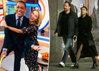 Amy Robach, T.J. Holmes inviting exes Andrew Shue, Marilee Fiebig to their wedding