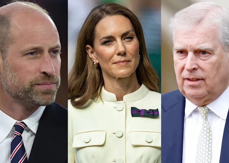 Prince William, Kate Middleton, Prince Andrew