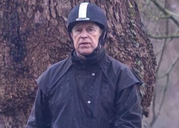 Andrew seen riding in the rain as details of Royal Lodge lease emerge | Royal | News