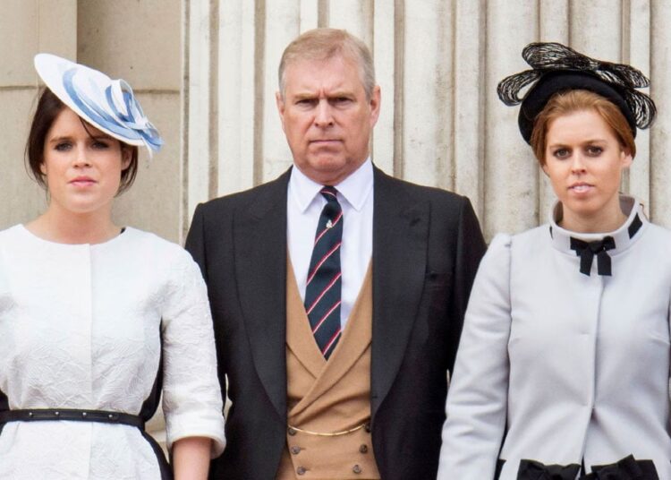 Andrew using Beatrice, Eugenie to pass on private details of royal family