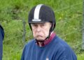Andrew Mountbatten-Windsor out riding