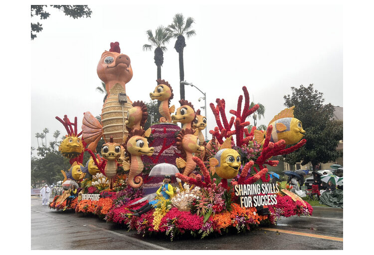 Artistic Entertainment Services Wins 6 Rose Parade® Trophies for its Float Entries
