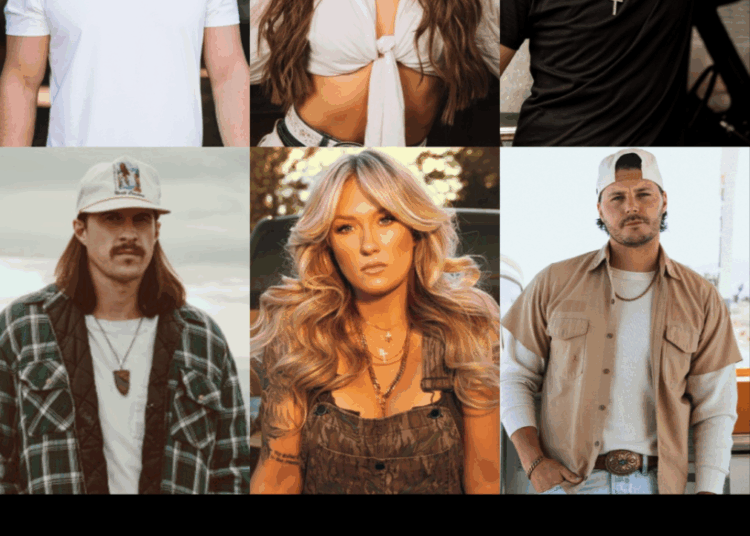 Kelsey Hart, Ella Langley, Chase Matthew, John Morgan, Meghan Patrick, and Josh Ross; Photos Provided