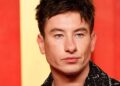 Barry Keoghan shows off Beatles transformation at Crime 101 premiere