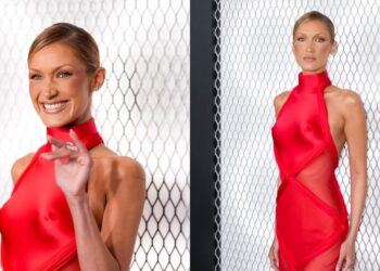 Bella Hadid Goes Futuristic in Schiaparelli at 'The Beauty' Premiere