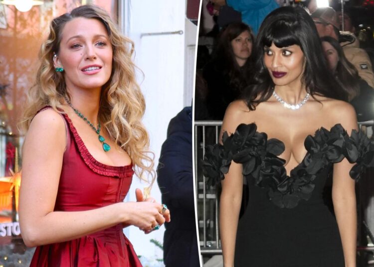 Blake Lively branded a 'suicide bomber' and 'villain' by Jameela Jamil in Justin Baldoni battle