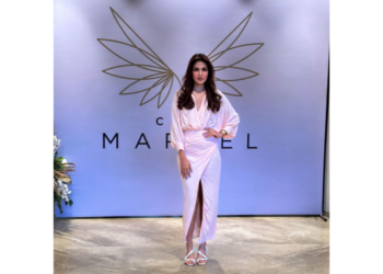 Picture 2_Actress Rhea Chakraborty exploring JP Infra's Club Marvel at North Garden City, Mira Road