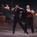 Singer Brian Kennedy with Pro Dancer James Cutler during the live show of RTE’s Dancing With The Stars.