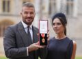 Sir David and Victoria Beckham (Andrew Matthews/PA)