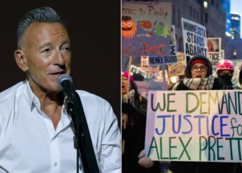 Bruce Springsteen said in a post on social media that the new song is dedicated to the people of Minneapolis, many of whom have been protesting the actions of ICE officers in their city.