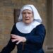 Judy Parfitt as her Call the Midwife character Sister Monica Joan