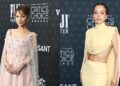 Capes & Drapes Were Trending at the Critics Choice Awards 2026