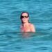 Cat Deeley stuns in strapless white bikini on Miami beach holiday after Patrick Kielty split
