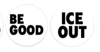 Celebrities at Golden Globes Wear Be Good Pins for Renée Macklin Good