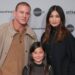 Channing Tatum, from left, Mason Reeves, and Gemma Chan attend the premiere of