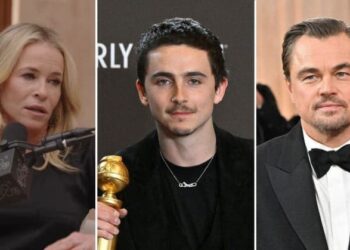 Chelsea Handler threw shade toward Timothy Chalamet, praising Leonardo DiCaprio as a 'real movie star' following comments Chalamet made on a recent press tour.MEGA; 'Not Skinny But Not Fat' Podcast/YouTube