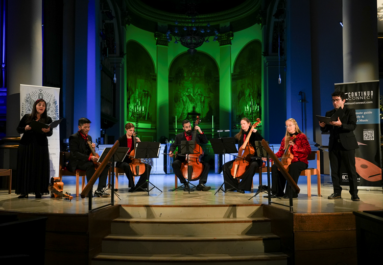 Continuo Foundation grantees Chelys Consort of Viols perform at Banbury Festival © Daniel Meikle