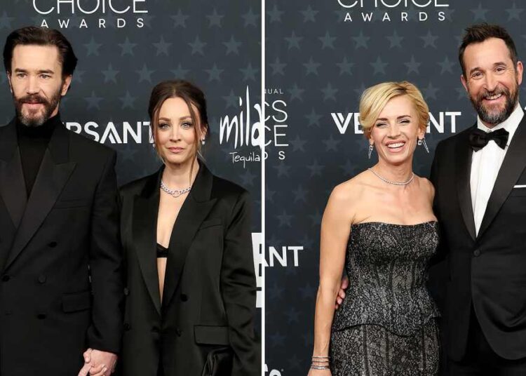 Critics Choice Awards 2026 Hottest Couples: Kaley Cuoco, Tom Pelphrey