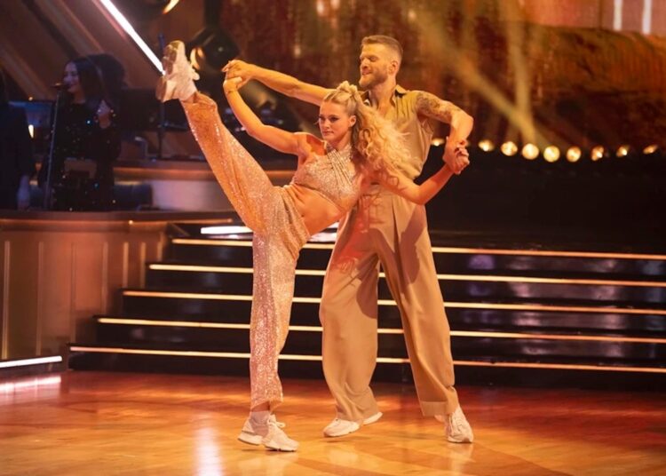 Scott Hoying and partner Rylee Arnold Dancing With the Stars