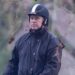 The former prince Andrew out riding in Windsor earlier today