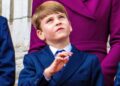 Prince Louis is able to see himself when he's on the balcony with his family.MEGA