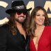 Billy Ray Cyrus and Elizabeth Hurley at the CMA Awards in Nashville in November 2025.