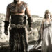 Helen Sloan/HBO Jason Momoa and Emilia Clarke on 'Game of Thrones'
