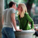 Ethan Hawke and Gwyneth Paltrow kiss in "Great Expectations"