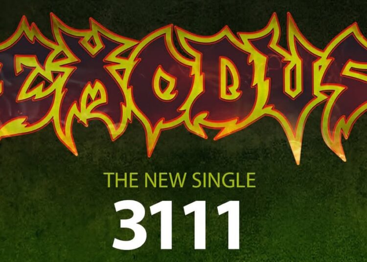 Exodus' New Song ‘3111’ Premieres on Liquid Metal