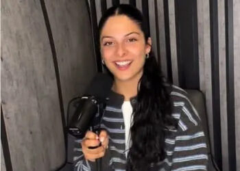 FORMER HOSTAGE Daniella Gilboa previews her new song in an Instagram post, January 25, 2026. (photo credit: Screenshot/Instagram/___daniellagilboa___)