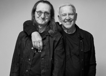 A photo of Rush in 2025.