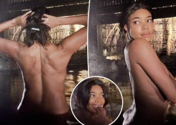 Gabrielle Union strips down for sultry soak on Japan trip