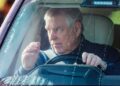 Andrew was spotted out driving in Windsor this morning