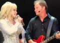 Dolly Parton and Kent Wells performing together. Courtesy Photo