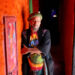 Cirque du Soleil founder Guy Laliberté poses in one of his travel trailers at the Westgate ...