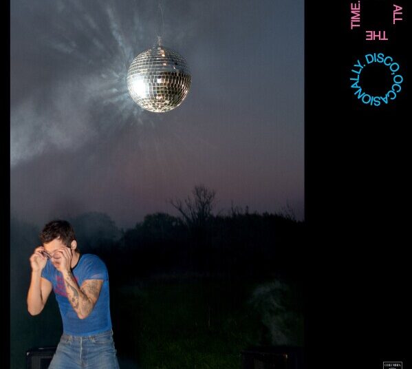 This cover image released by Columbia Records shows "Kiss All the Time. Disco, Occasionally" by Harry Styles. (Columbia Records via AP)