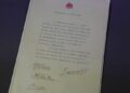 Historic love letters from royals, rogues and romantics go on show at Britain's National Archives