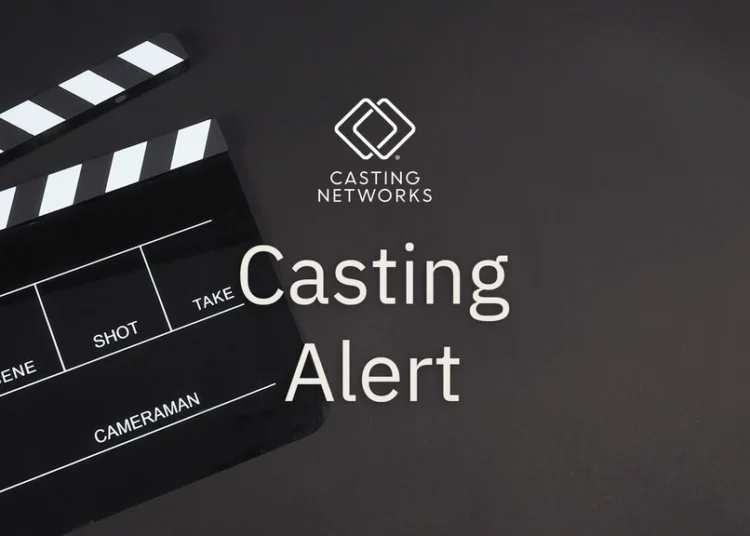 Blank slate on a charcoal background with text reading "Casting Alert" accompanied by the Casting Networks logo.